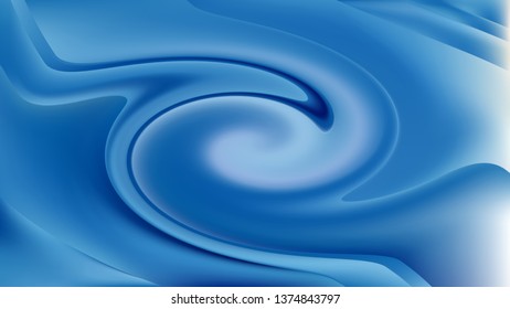 Blue Twirl Background Image