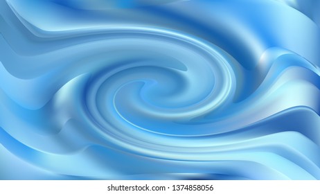 Blue Twirling Background