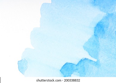 Blue Water Color Background