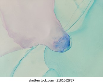 Blue Water Color Marble. Fluid Elegant Texture. Pink Alcohol Ink Marble. Modern Abstract Template. Blue Oriental Watercolor. Purple Water Color Watercolor. Purple Marble Background. Pink Ink Paint.