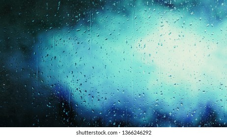Blue Water Sky Background - Shutterstock ID 1366246292