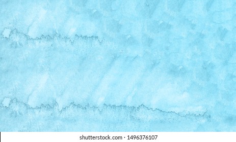 Blue Watercolor Visit Card Background.