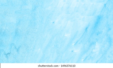 Blue Watercolor Visit Card Background.