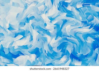 Blue wavy pattern background design graphic artist accents stylish and vibrant with liquid and fluid effect