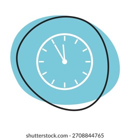 Blue web button with white icon: 5 to 12