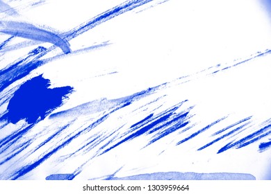 Paint Orange Black Blue Brush Stroke Stock Illustration 1100874386 ...