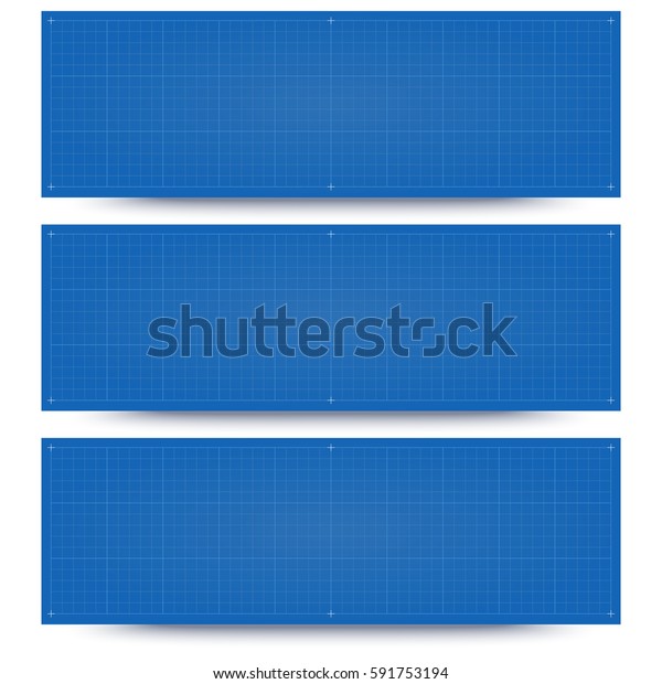 Blueprint Engineering Web Banner Backgrounds Your Stock Illustration ...