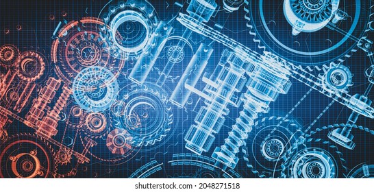 4,854 Cogs blueprint Images, Stock Photos & Vectors | Shutterstock