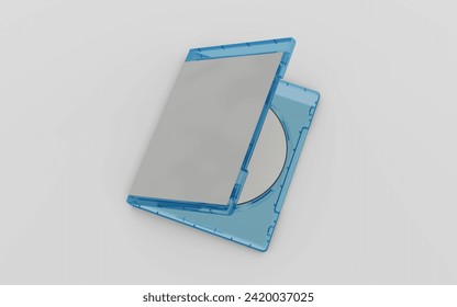 Blueray template - 3D rendering