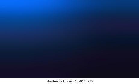 Blue-Toned Background Gradient Of Blue. Temperate Gradient Background In Deep Blue And Purple Hues For Digital Event Headers. Deep-Toned Gradient With Blue, Black, And Purple Hues. Arkivillustrasjon