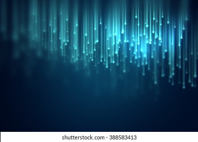 Blur Image Of  Fiber Optics Lights Abstract Background For Use As Technology Internet Backdrop
