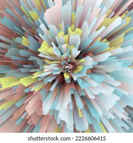 blurred abstrack background wall in multiple colour
