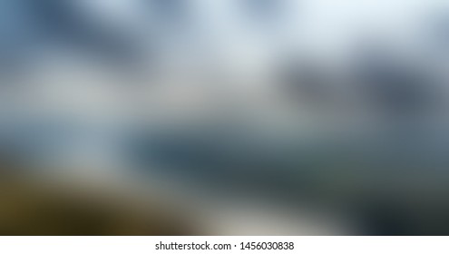 Blurred Background Blue Gray Colorful