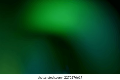 Blurred colored abstract background. Smooth transitions of green colors. Colorful gradient. Adlı Stok İllüstrasyon