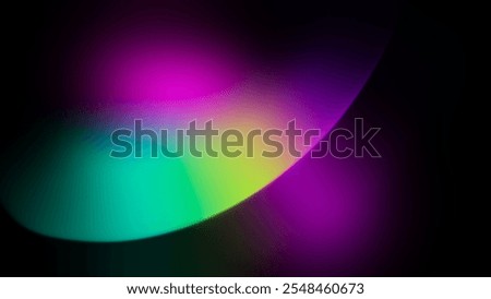Blurred gradient background, Colorful smooth illustration
