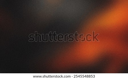 Blurred gradient background with a grainy texture, featuring a blend of black and orange hues