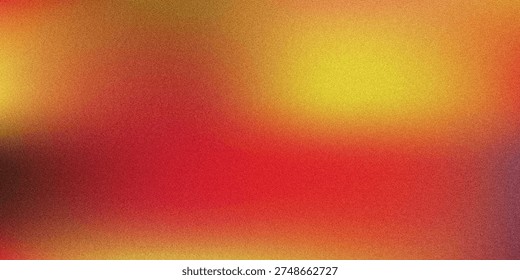 a blurred gradient background with a smooth transition between warm colors, primarily red and yellow. The colors blend seamlessly, creating a soft and vibrant texture. The overall effect is a visually appealing, abstract pattern that can be used as a background or overlay in various digital