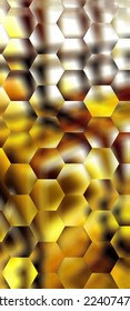 blurred hex gradient abstrack background in multiple color