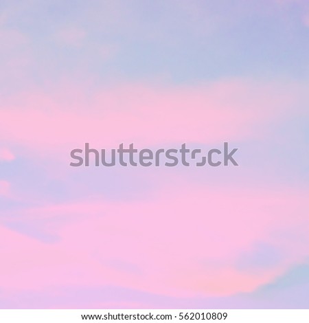 Blurred Pink Blue Sky Wallpaper Pastel Stock Illustration Royalty