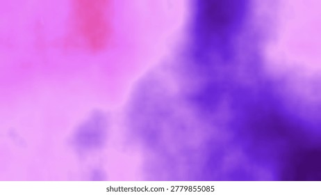 Blurred purple and pink cloudlike forms blend across a soft abstract background with smooth gradients and a hazy, luminous mood.