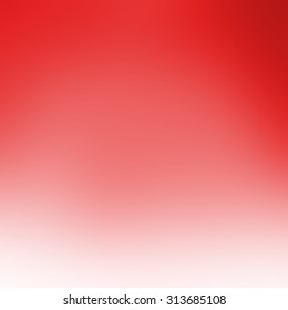 blurred red background and white border for Christmas frosty winter design  gradient blurry red color