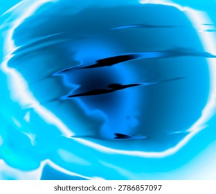 blurred silver and white threads on blue sky background