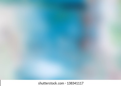 Blurry Blue Background