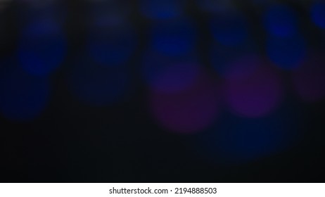 Blurry Colorful Lights Background. Night Lights Blur Background With Copy Space.