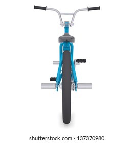 BMX Bike. Isolated Render On A White Background