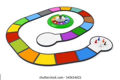 Children Playing Board Game Stock Illustrations, Images & Vectors