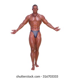 Body Builder Stock Illustration 316703333