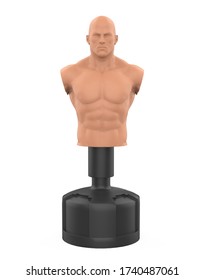 Body Opponent Bag Isolated. 3D Rendering