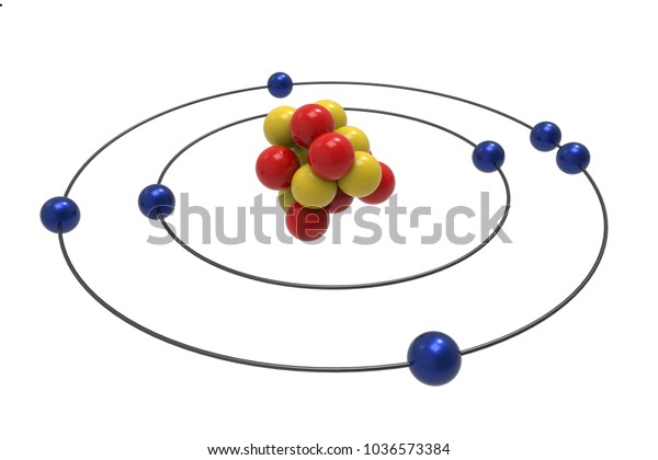 bohr model of nitrogen atom