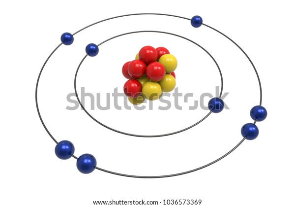 tungsten atom model bohr