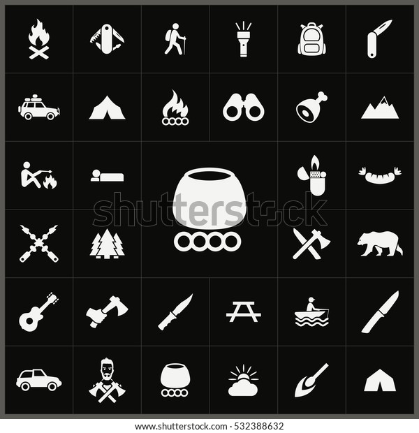 boiler icon. camping icons universal set for web\
and mobile