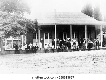 Boise County Courthouse, Idaho City, Idaho. Ca. 1900.