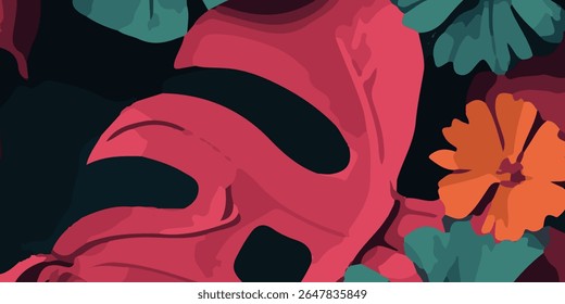 Atrevida  abstracta ilustración