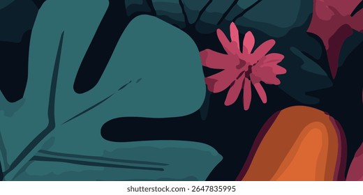 Atrevida  abstracta ilustración