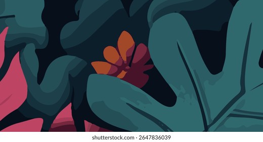 Atrevida  abstracta ilustración