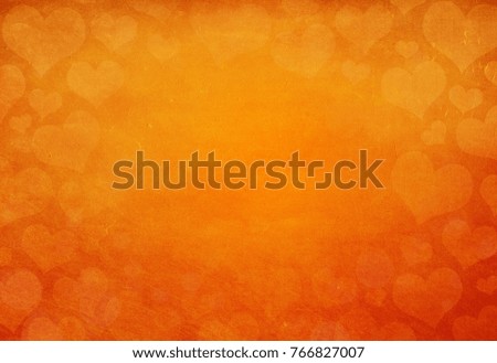 Bold Colored Distressed Heart Background