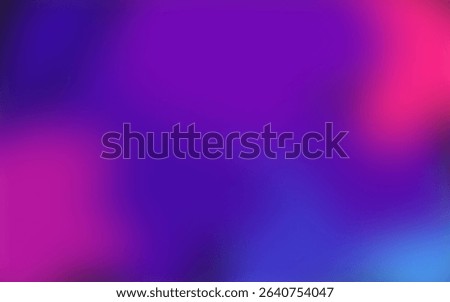Bold Electric Gradient Mesh in Blue, Purple, and Pink