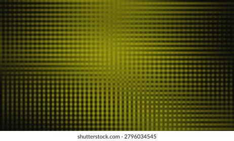 Bold yellow dots form a rhythmic grid. Darker tones fade toward the edges. Vibrant hues glow from center outward. Modern abstract design evokes energy. Perfect for digital interfaces or ads