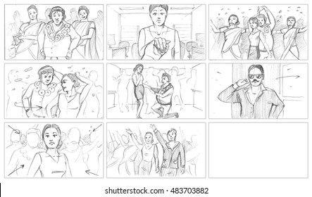 Bollywood Storyboard