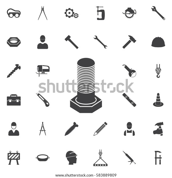 bolt icon. Construction icons universal set for\
web and mobile