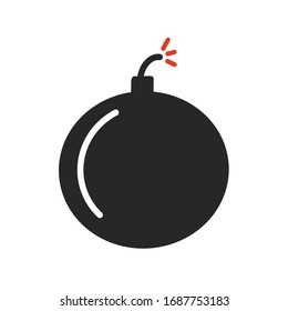 The bomb symbol is about to explode.