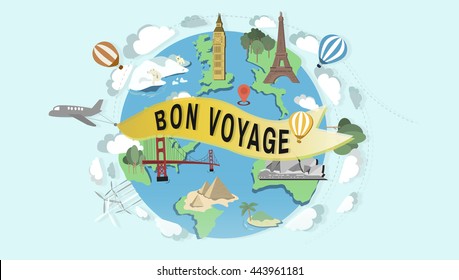 Bon Voyage Images Stock Photos Vectors Shutterstock