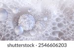 Bone tissue, complex network of collagen fibers and calcium particles. Calcium ions for bone mineralization and strength. Osteoblasts build new bone tissue by depositing calcium. 3D bone background