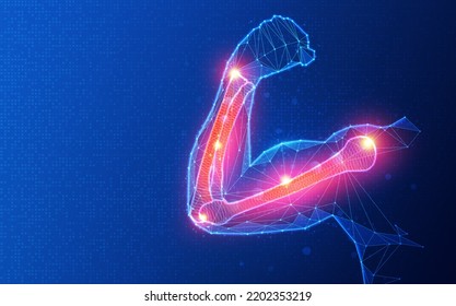 Bone Tissue Engineering Concept - BTE - Combined Use Of Cells And Scaffolds To Design Therapeutic Bone Tissue Implants - Illustration