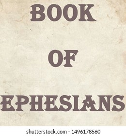 56 Book Ephesians Images, Stock Photos & Vectors 