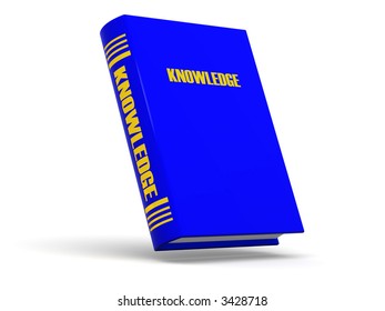 Book. Knowledge. 3d